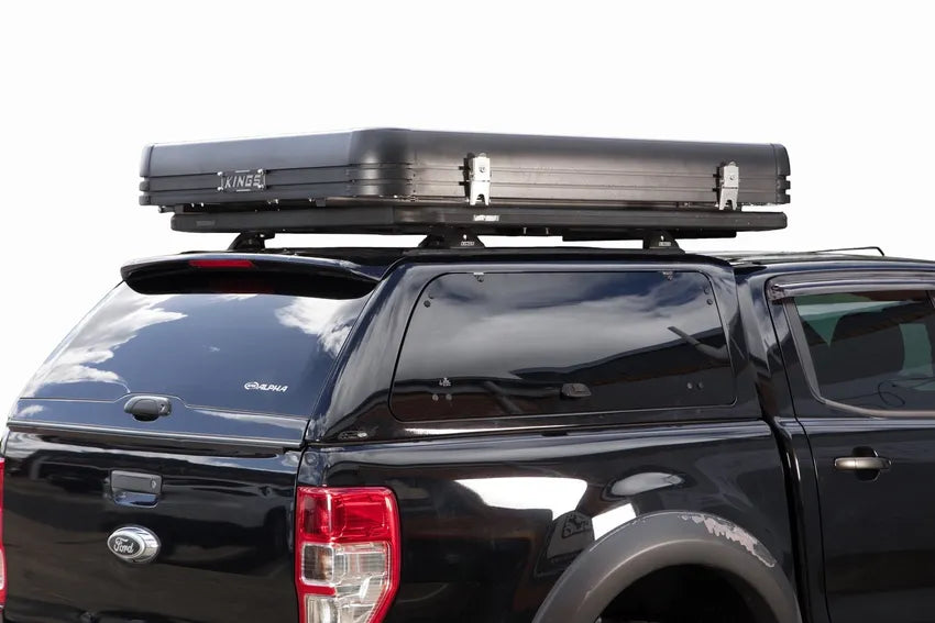 Roof Top Tent (Aluminium) | 2 min Setup | Large Sleeping Area | Aluminium side-opening transit lid