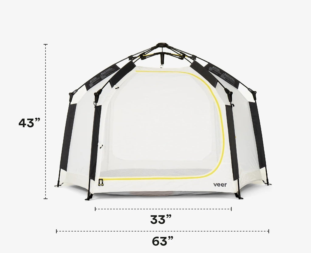 Portable Pop Up Play Yard/Play Pen for Babies, Toddlers and Kids | Indoor and Outdoor Use | Shade Canopy | Keeps Bugs Out | Playard Safety Certified