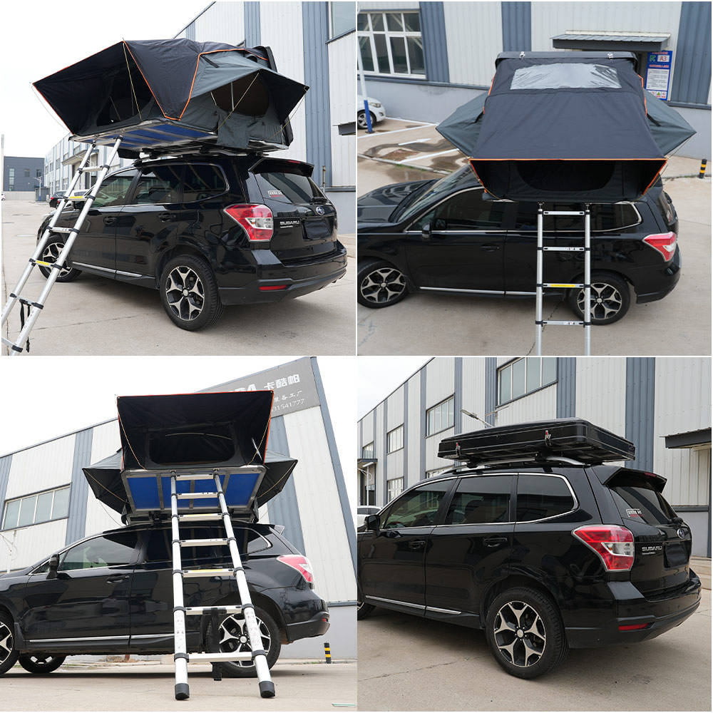 New Style Outdoor Rooftop Tent Camping Waterproof ABS Roof Top Tent Hard Shell for Camping